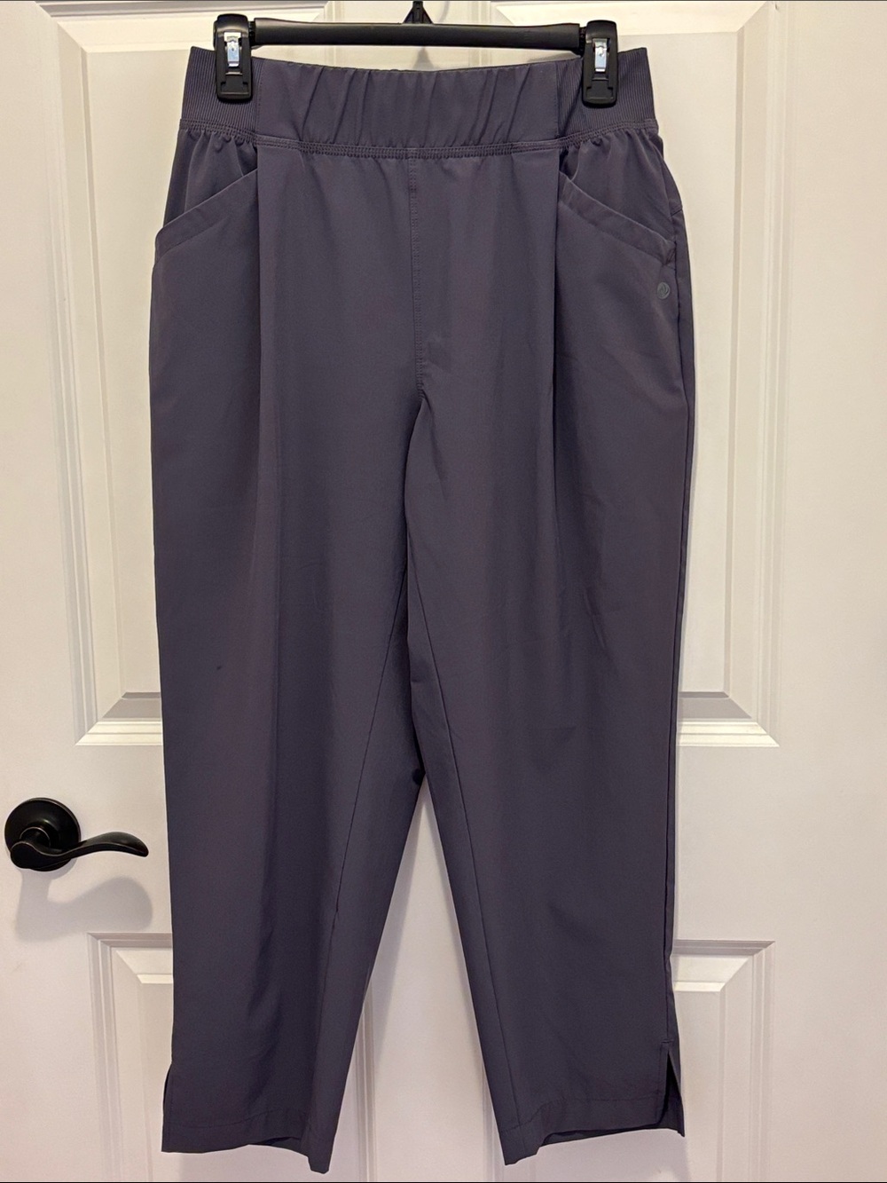 Apana. Slate Gray Straight-Leg Pull-On Pants🩶Small